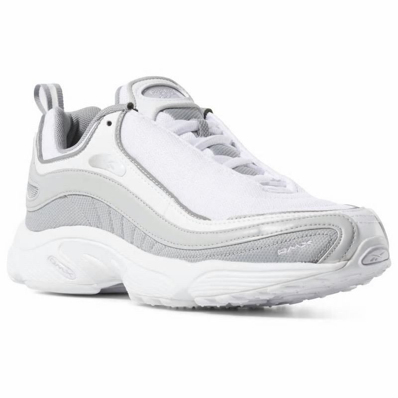 Tenisi Reebok Daytona Dmx Dama Albi/Gri Romania OQ2687RA